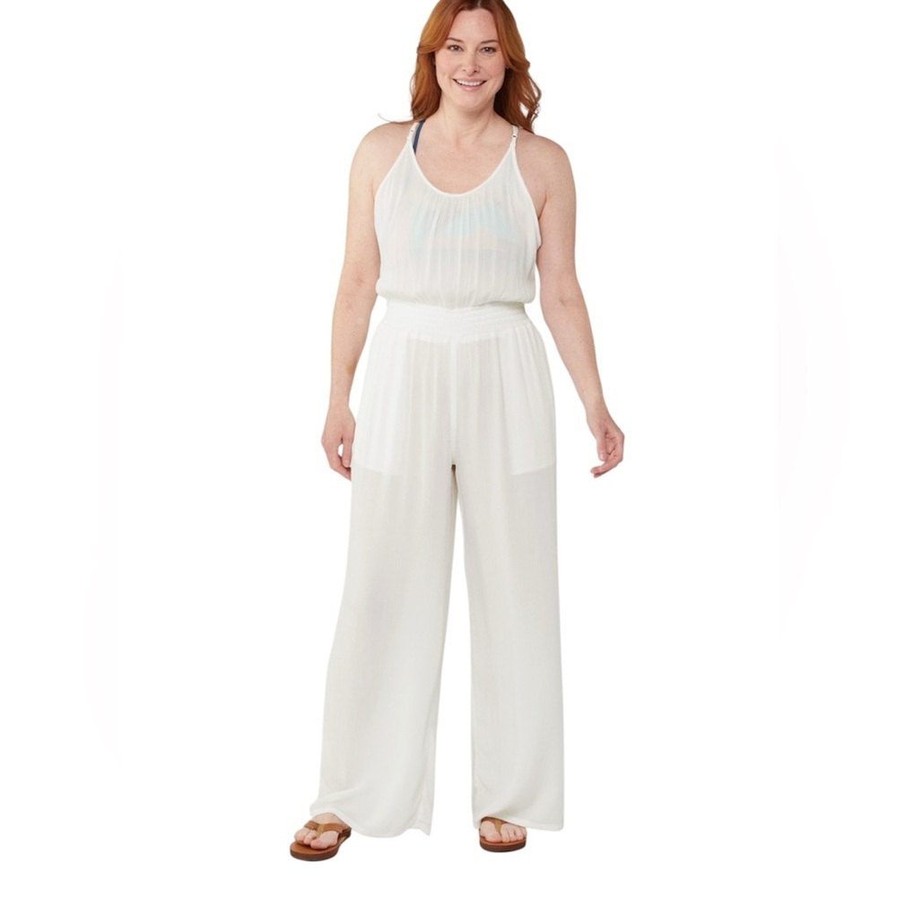 NWOT PRANA Elegant White Women's Jumpsuit romper
